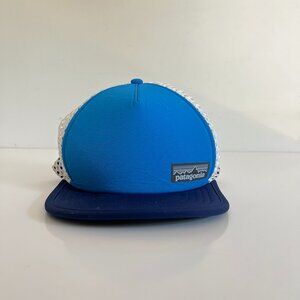 Patagonia Duckbill Trucker Hat Mesh Back Adjustable Blue